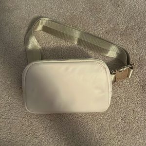 Cream Belt Bag